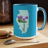 13SFM  Illinois State Flower Mug