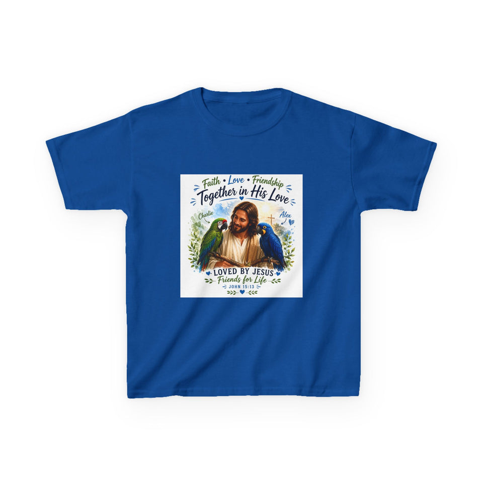 Together in His Love – Loved by Jesus Kids T-Shirt CA33