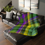 28CB  Colorful Plaid Blankets