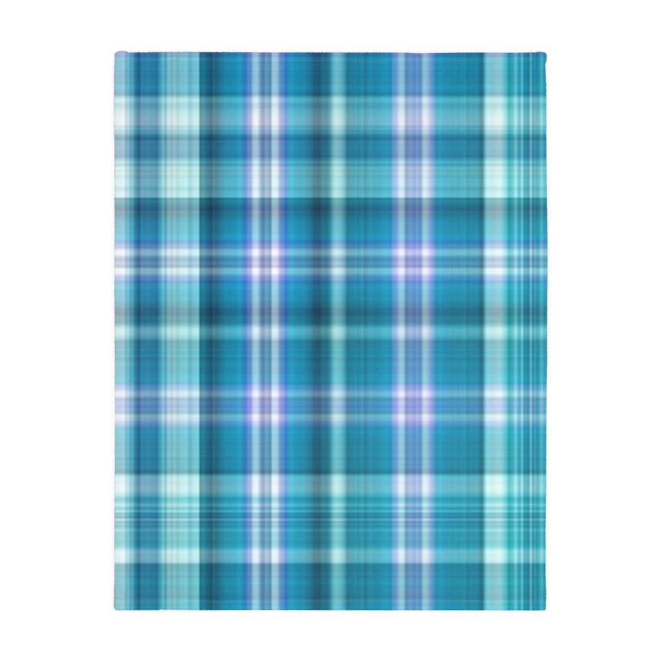 10CB  Colorful Plaid Blanket