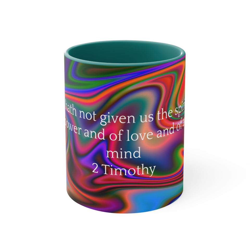 31CMSM  Colorful Marble 2 Timothy Mug