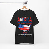 2USAR  In America We Worship God t shirt