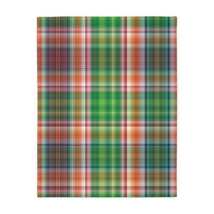 43CB  Colorful Plaid Blanket