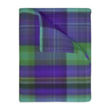 31CB  Colorful Plaid Blanket