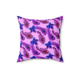 24PCF  Peacock Feather Pillow