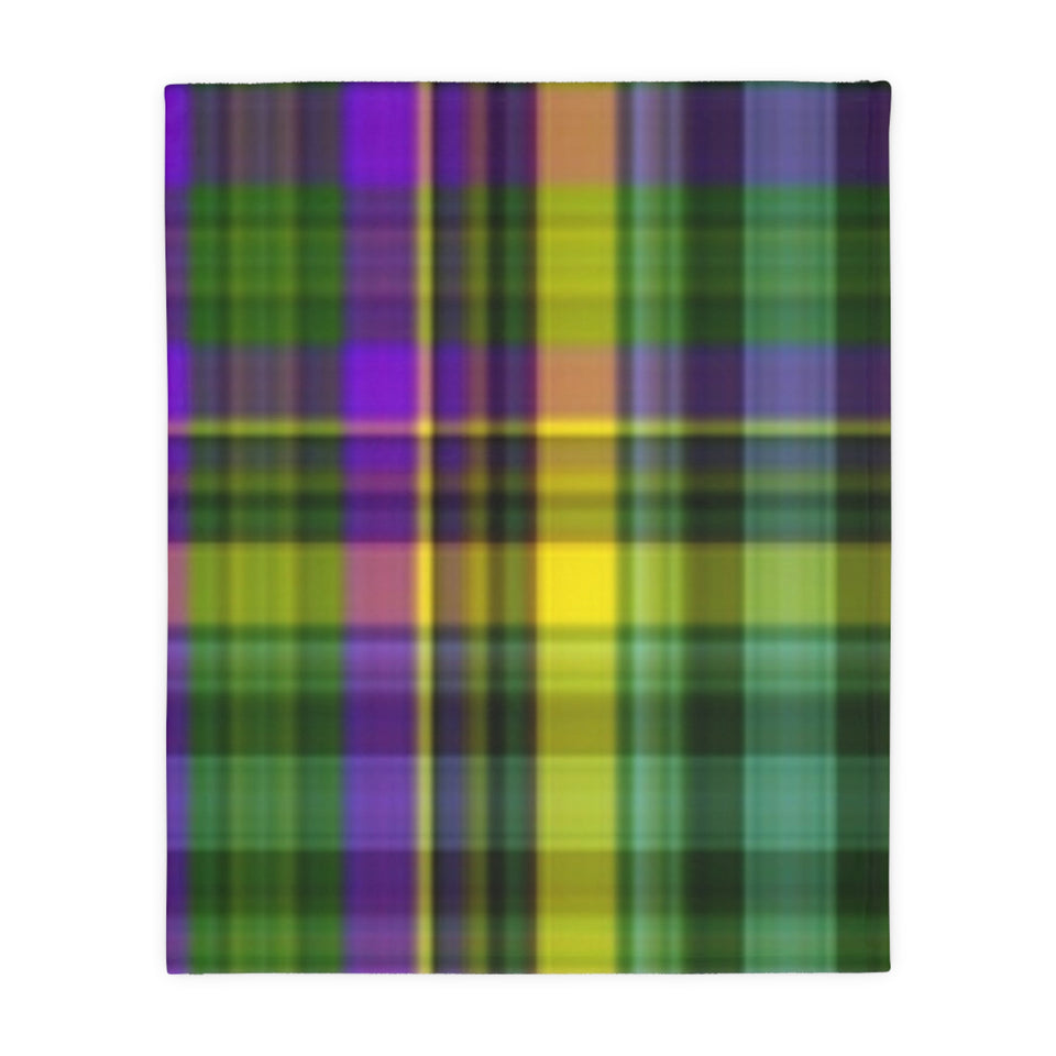 28CB  Colorful Plaid Blankets
