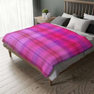 14CB  Colorful Plaid Blanket