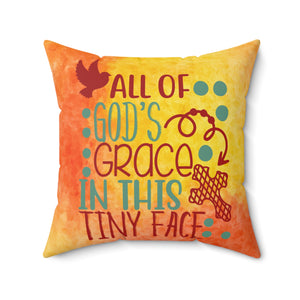 1WCP  Watercolor Christian Pillow