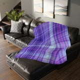 15CB  Colorful Plaid Blanket
