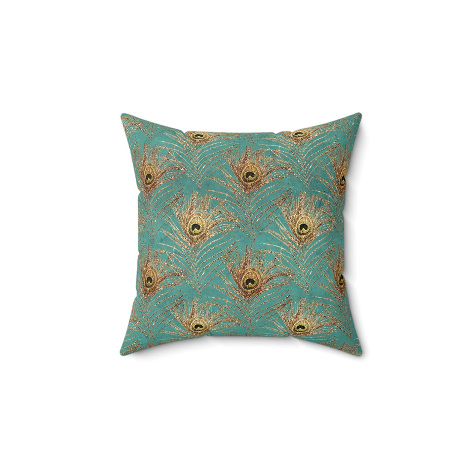 5PCF  Peacock Feather Pillows