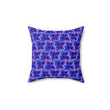 21PCF  Peacock Feather Pillow