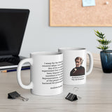 4JQM  Andrew Jackson Historical quote mug