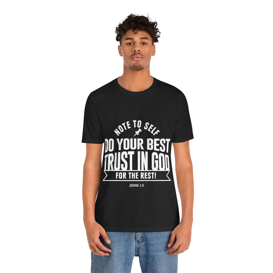 24CTS  Unisex Christian t shirt Trust in God