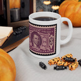 2JMSM  James Monroe US Stamp mug