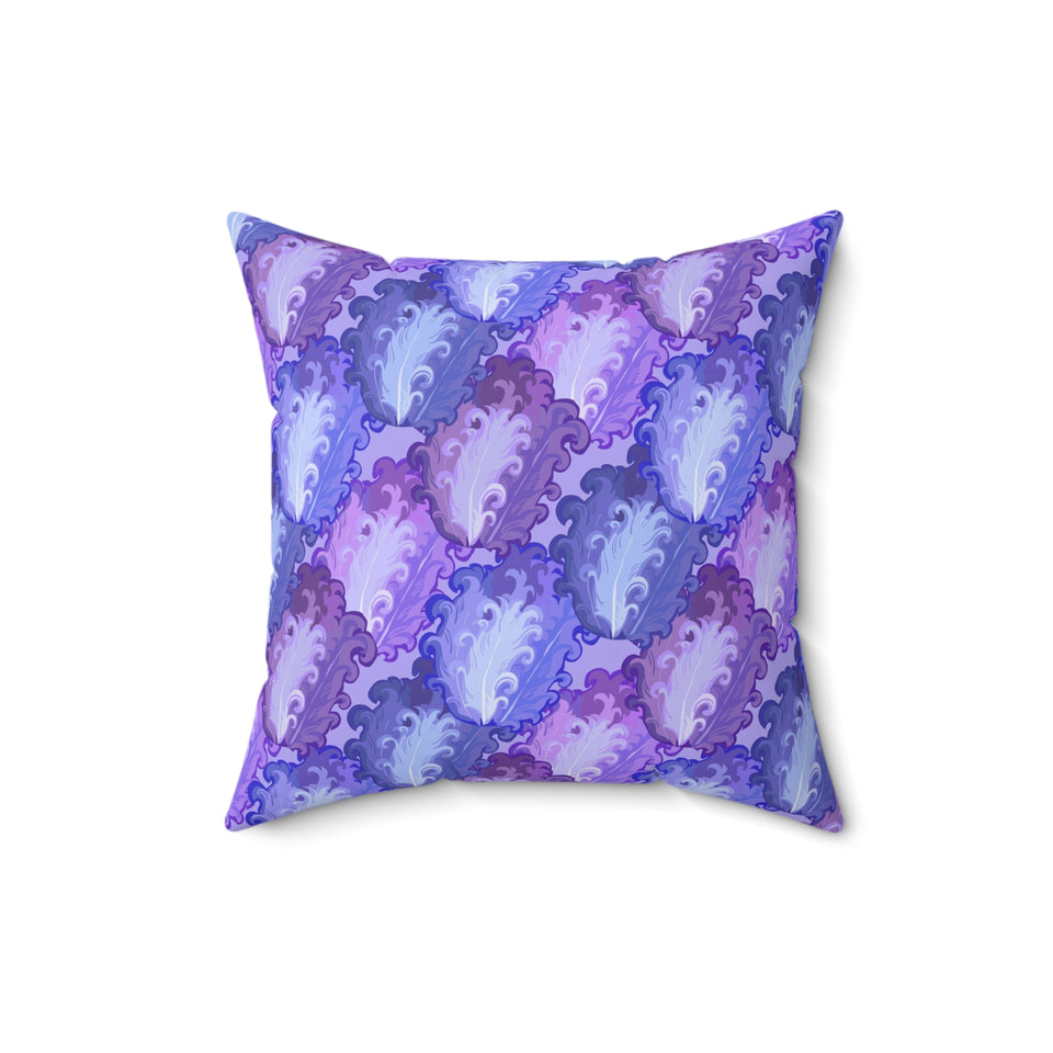 22PCF  Peacock Feather Pillow