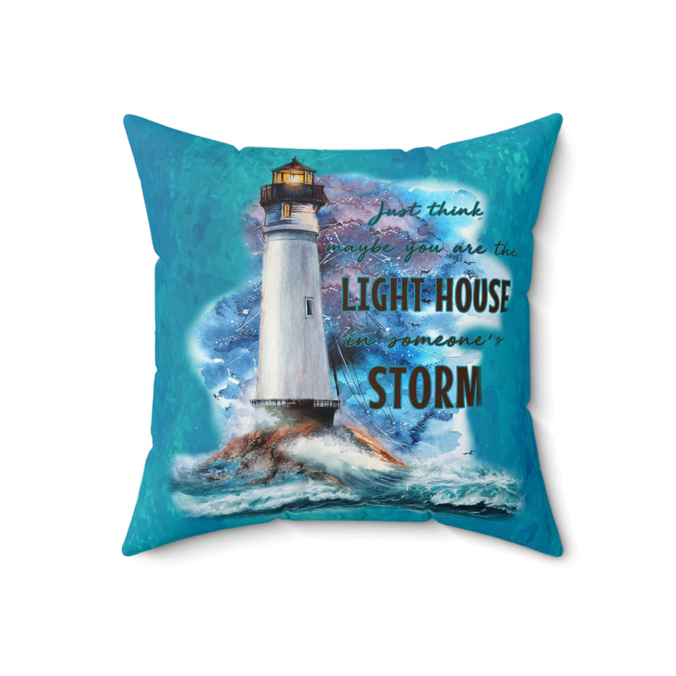 18LHP  Lighthouse Pillow