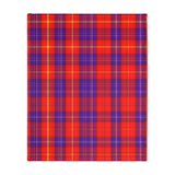 34CB  Colorful Plaid Blanket
