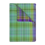 27CB  Colorful Plaid Blanket