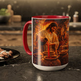 BSM55 Jesus Turning Water to Wine Mug