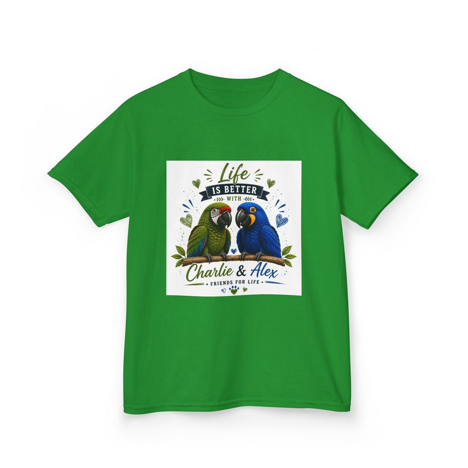 Life Is Better with Charlie & Alex – Kids T-Shirt  CA30