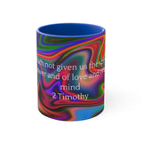31CMSM  Colorful Marble 2 Timothy Mug
