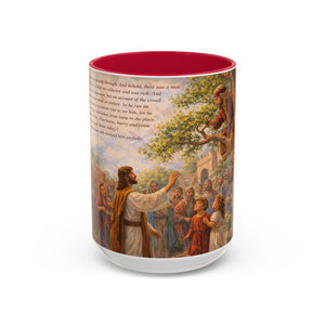 BSM74  Come Down Zacchaeus Mug