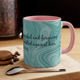 13CMSM  Colorful Marble Daniel 9:9 Mug