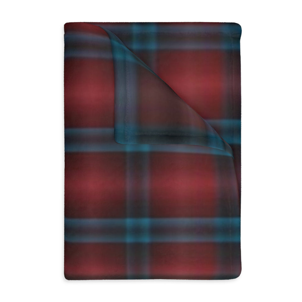 57CB Colorful Plaid Blanket