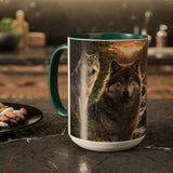 AM39  Majestic Wolf Mug