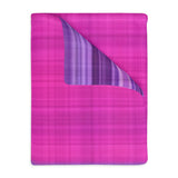 17CB  Colorful Plaid Blanket