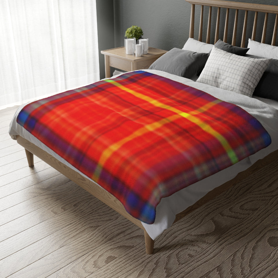 46CB  Colorful Plaid Blankets