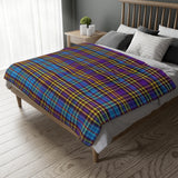 48CB  Colorful Plaid Blanket