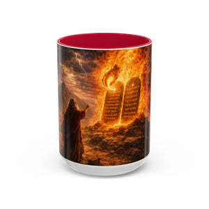 BSM32  Receiving the Ten Commandments Mug
