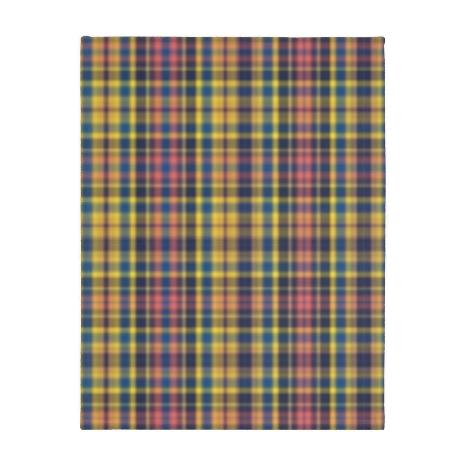 7CB  Colorful Plaid Blanket