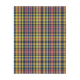 7CB  Colorful Plaid Blanket