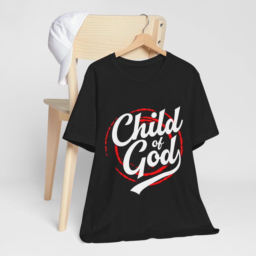6CTS   Unisex christian t shirt Child of God