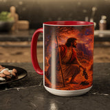 BSM18  Moses at the Burning Bush Mug