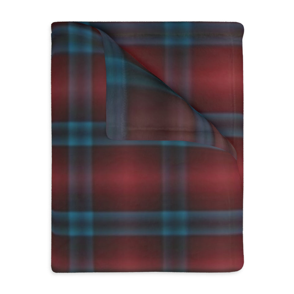 57CB Colorful Plaid Blanket