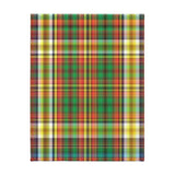 66CB  Colorful Plaid Blanket
