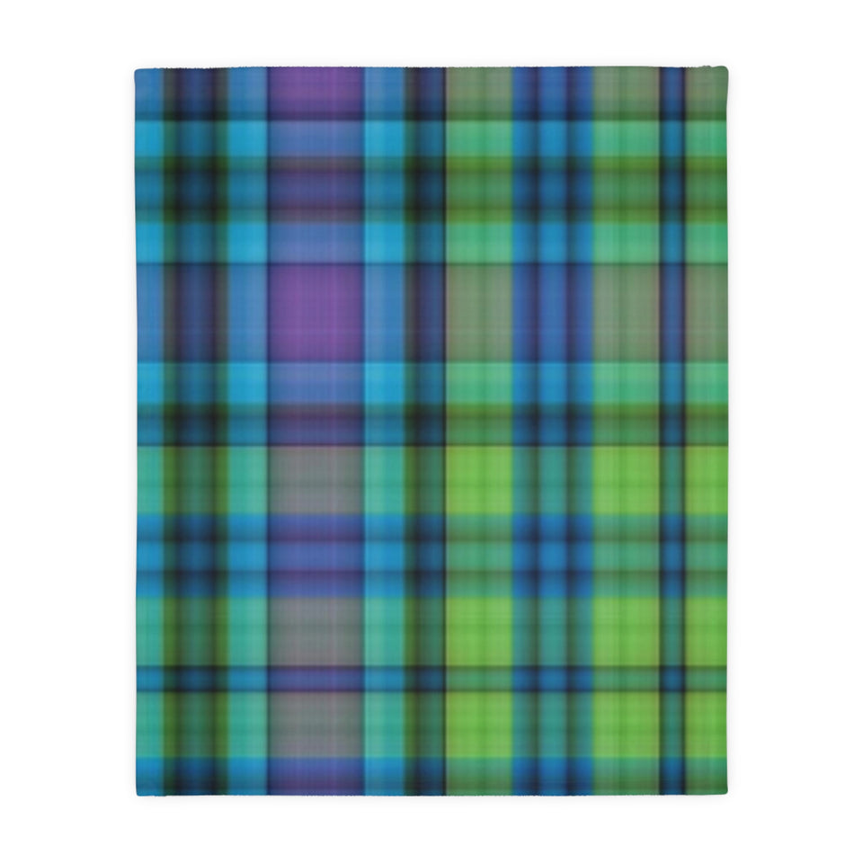 20CB  Colorful Plaid Blanket