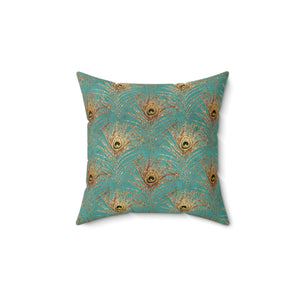 5PCF  Peacock Feather Pillows