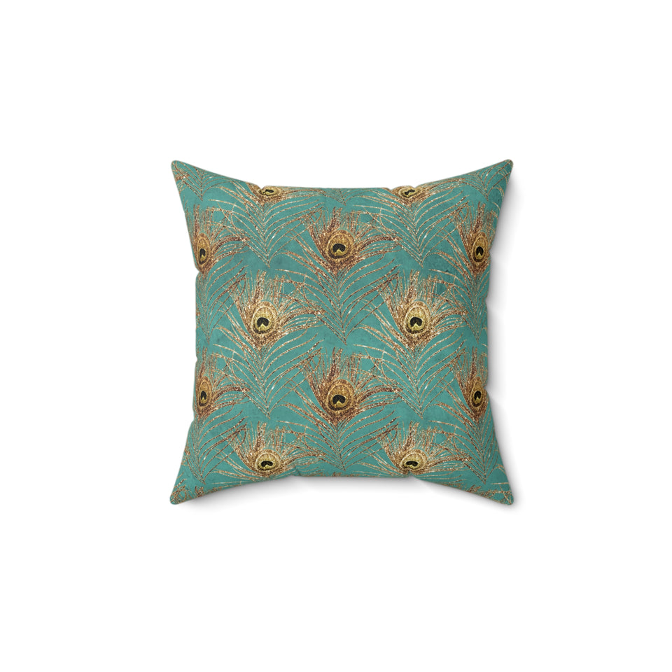 5PCF  Peacock Feather Pillows