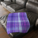 15CB  Colorful Plaid Blanket