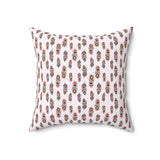 37PCF  Peacock Feather Pillow