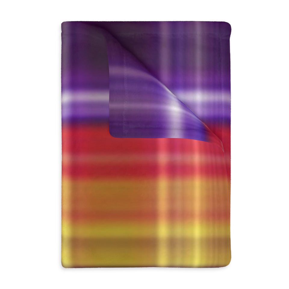 51CB  Colorful Plaid Blanket