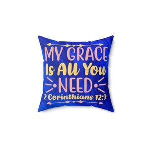 35WCP  Watercolor Christian Pillow
