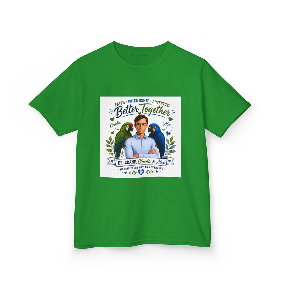Better Together – Dr. Crane, Charlie & Alex Kids T-Shirt CA29