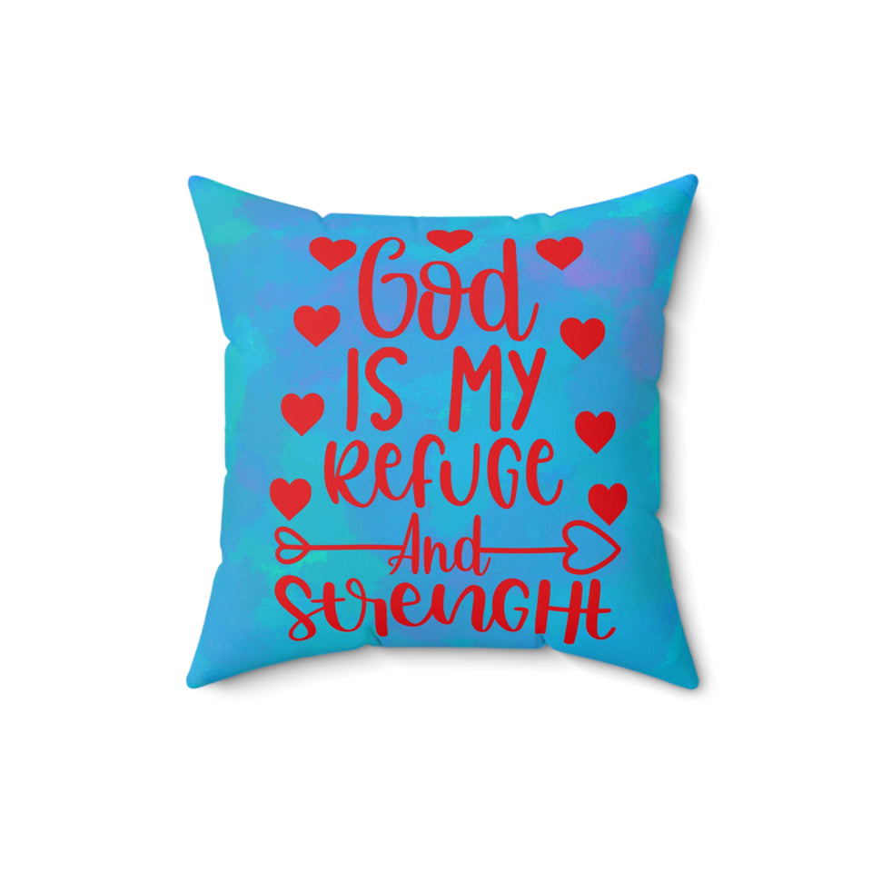 15WCP  Watercolor Christian Pillow