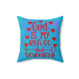 15WCP  Watercolor Christian Pillow