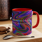 30CMSM  Colorful Marble Romans 6:23 Mug